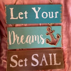Beach Theme Wall Wood String Hook